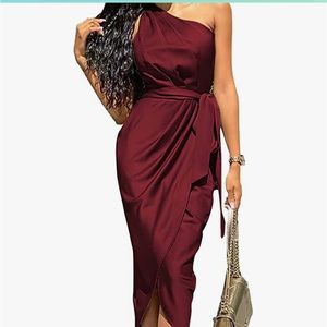 XL Amazon burgundy dress